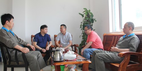 陳志韜鎮(zhèn)長到福安分公司指導工作.jpg