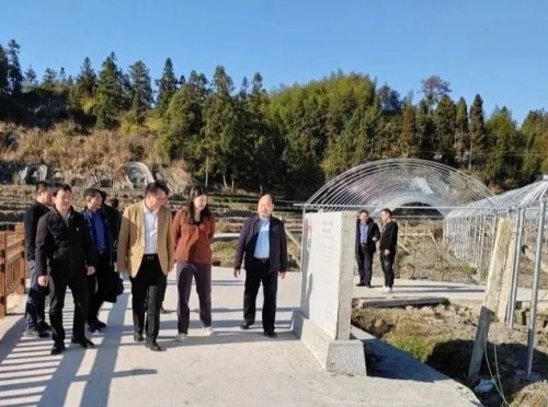 海峽科化公司黨委書記、董事長(zhǎng)吳彩洪到福安市城陽(yáng)鎮(zhèn)仙嶺村調(diào)研鄉(xiāng)村振興工作并慰問駐村干部2.jpg