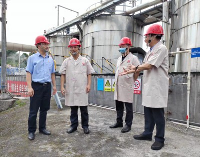 格式工廠省機電控股公司黨委副書記、總經(jīng)理董飛龍，黨委委員、副總經(jīng)理吳大文在永安雙華公�?.jpg